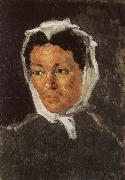 Portrait de Louis-Auguste Cezanne lisant L Evenement Paul Cezanne